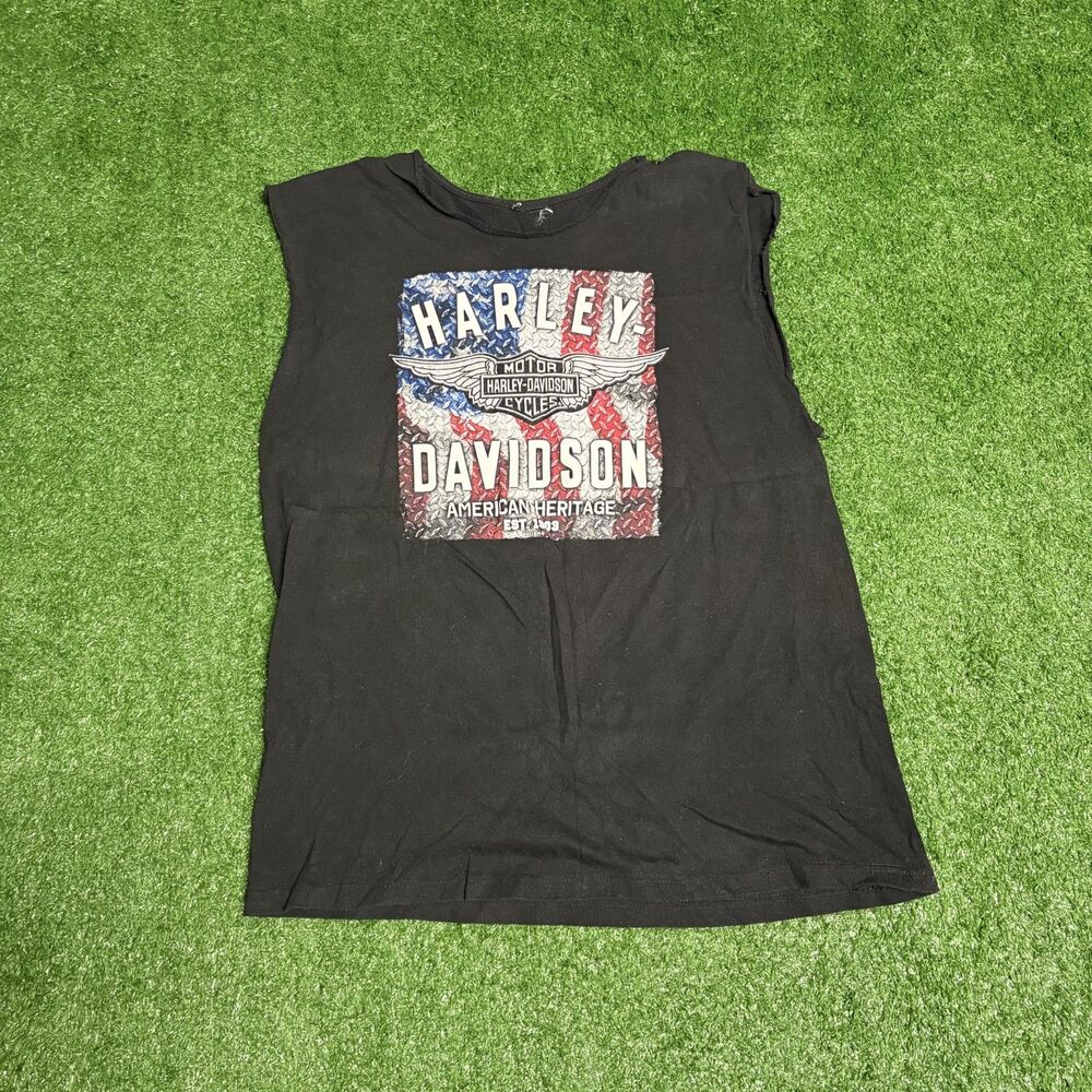 Harley‑Davidson Tank Top Men’s XL Watertown South Dakota Graphic Sleeveless